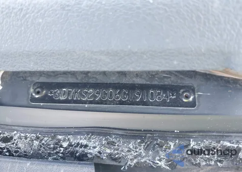 2006 Dodge Ram 2500 Slt from USA, damaged, VIN 3D7KS29C06G191084